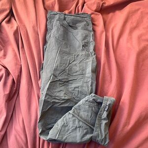 Patagonia grey light weight outdoor hiking pants